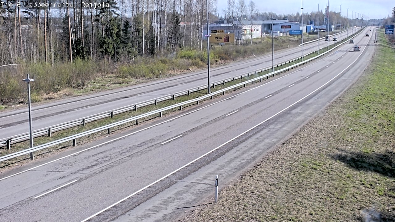 Kelikamerat Kuva Tie 6 Lappeenranta, Reijola, Lappeenranta, Etelä-Karjala