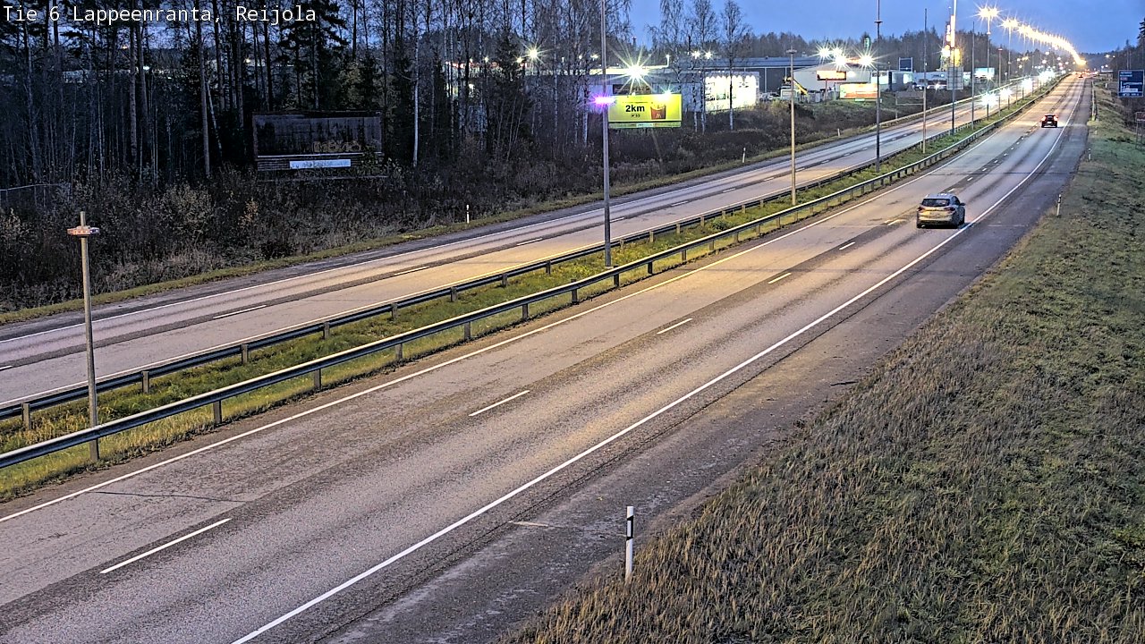 Kelikamerat Kuva Tie 6 Lappeenranta, Reijola, Lappeenranta, Etelä-Karjala