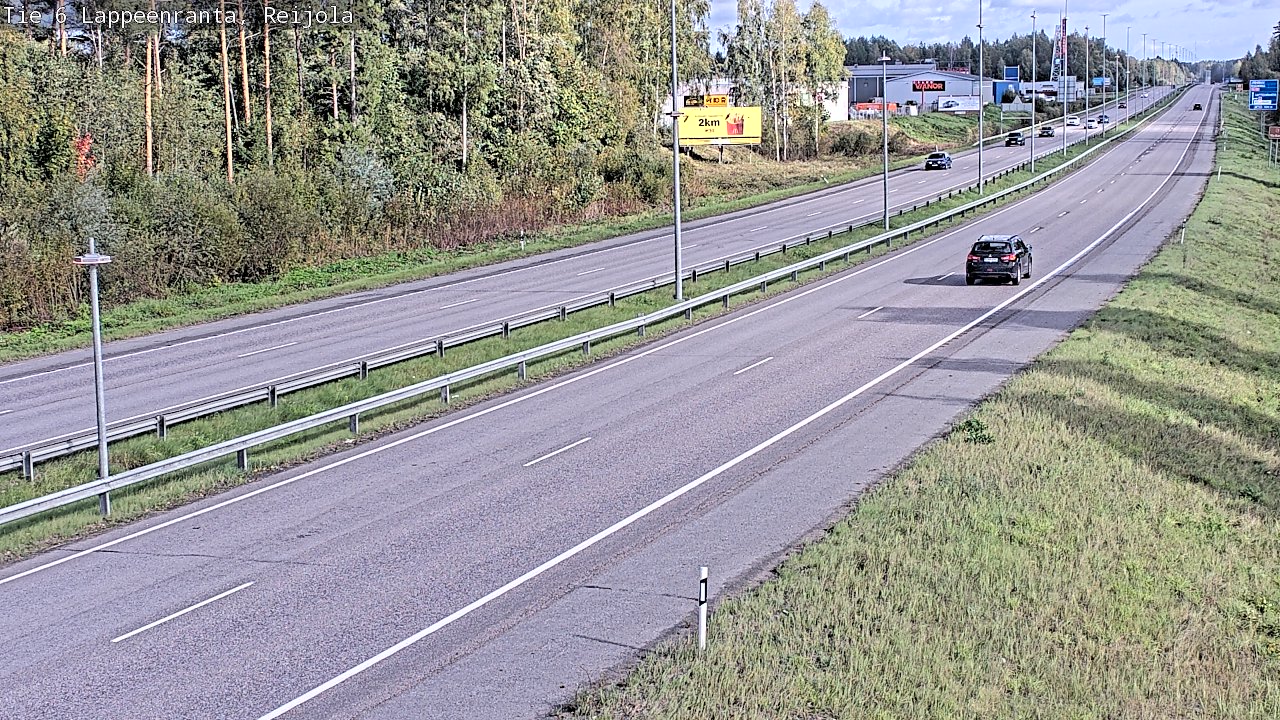 Kelikamerat Kuva Tie 6 Lappeenranta, Reijola, Lappeenranta, Etelä-Karjala