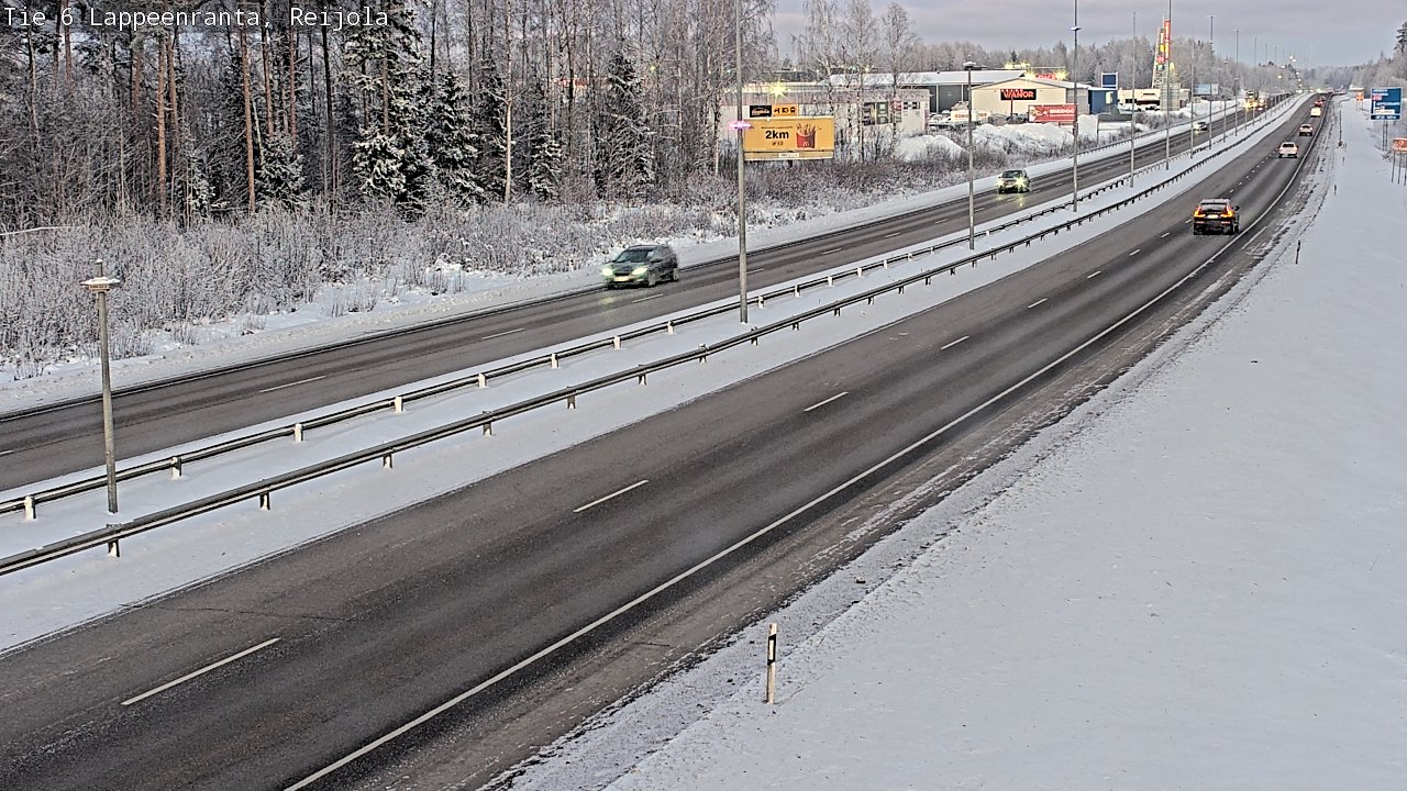 Kelikamerat Kuva Tie 6 Lappeenranta, Reijola, Lappeenranta, Etelä-Karjala