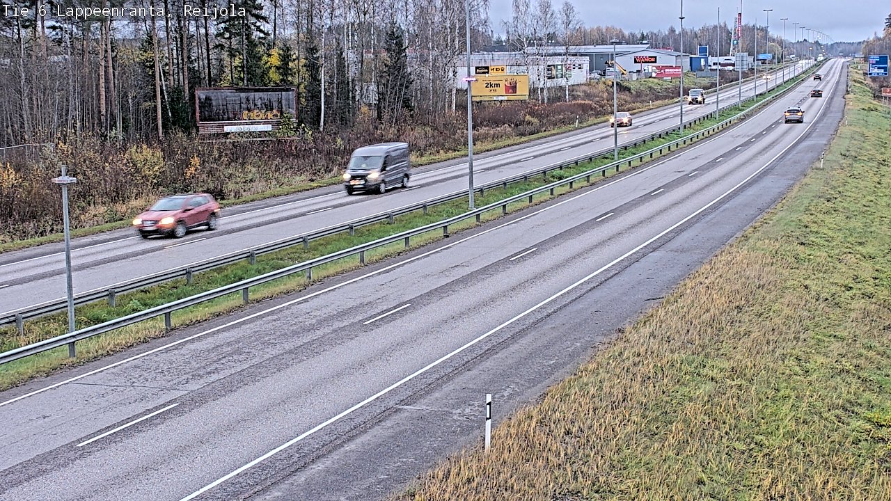 Kelikamerat Kuva Tie 6 Lappeenranta, Reijola, Lappeenranta, Etelä-Karjala