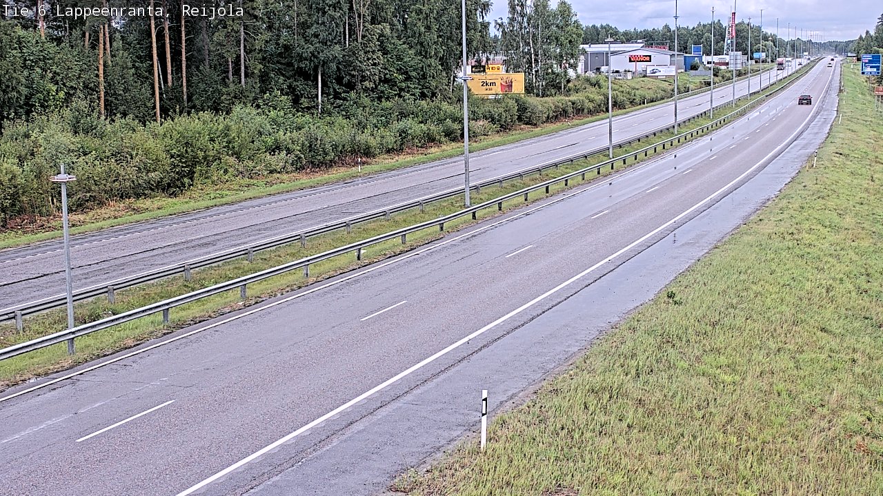 Kelikamerat Kuva Tie 6 Lappeenranta, Reijola, Lappeenranta, Etelä-Karjala