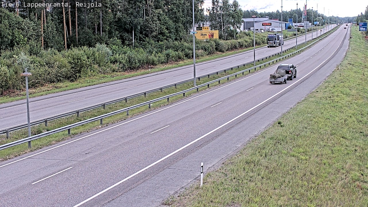 Kelikamerat Kuva Tie 6 Lappeenranta, Reijola, Lappeenranta, Etelä-Karjala