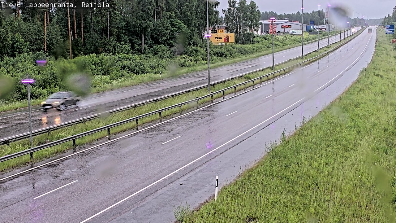 Kelikamerat Kuva Tie 6 Lappeenranta, Reijola, Lappeenranta, Etelä-Karjala