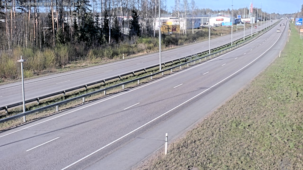 Kelikamerat Kuva Tie 6 Lappeenranta, Reijola, Lappeenranta, Etelä-Karjala