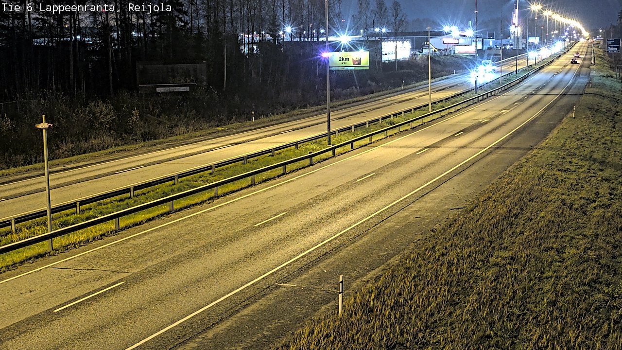 Kelikamerat Kuva Tie 6 Lappeenranta, Reijola, Lappeenranta, Etelä-Karjala