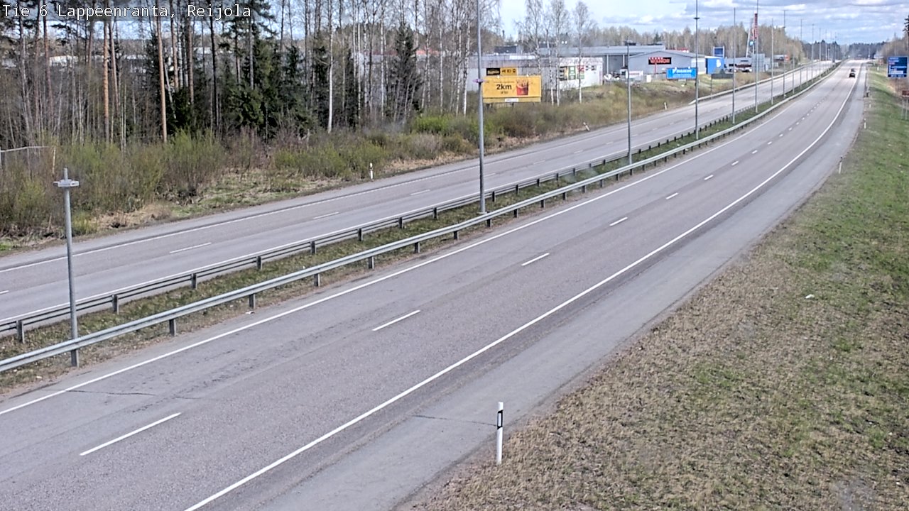 Kelikamerat Kuva Tie 6 Lappeenranta, Reijola, Lappeenranta, Etelä-Karjala