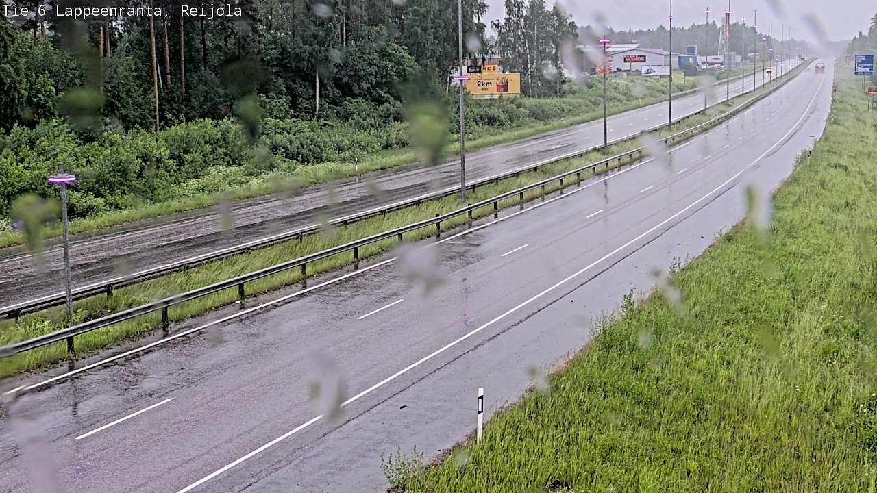 Kelikamerat Kuva Tie 6 Lappeenranta, Reijola, Lappeenranta, Etelä-Karjala