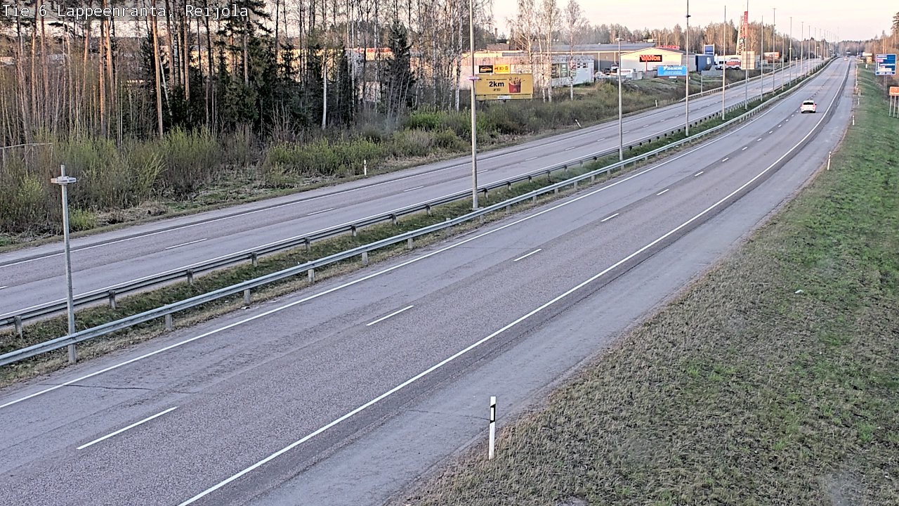 Kelikamerat Kuva Tie 6 Lappeenranta, Reijola, Lappeenranta, Etelä-Karjala