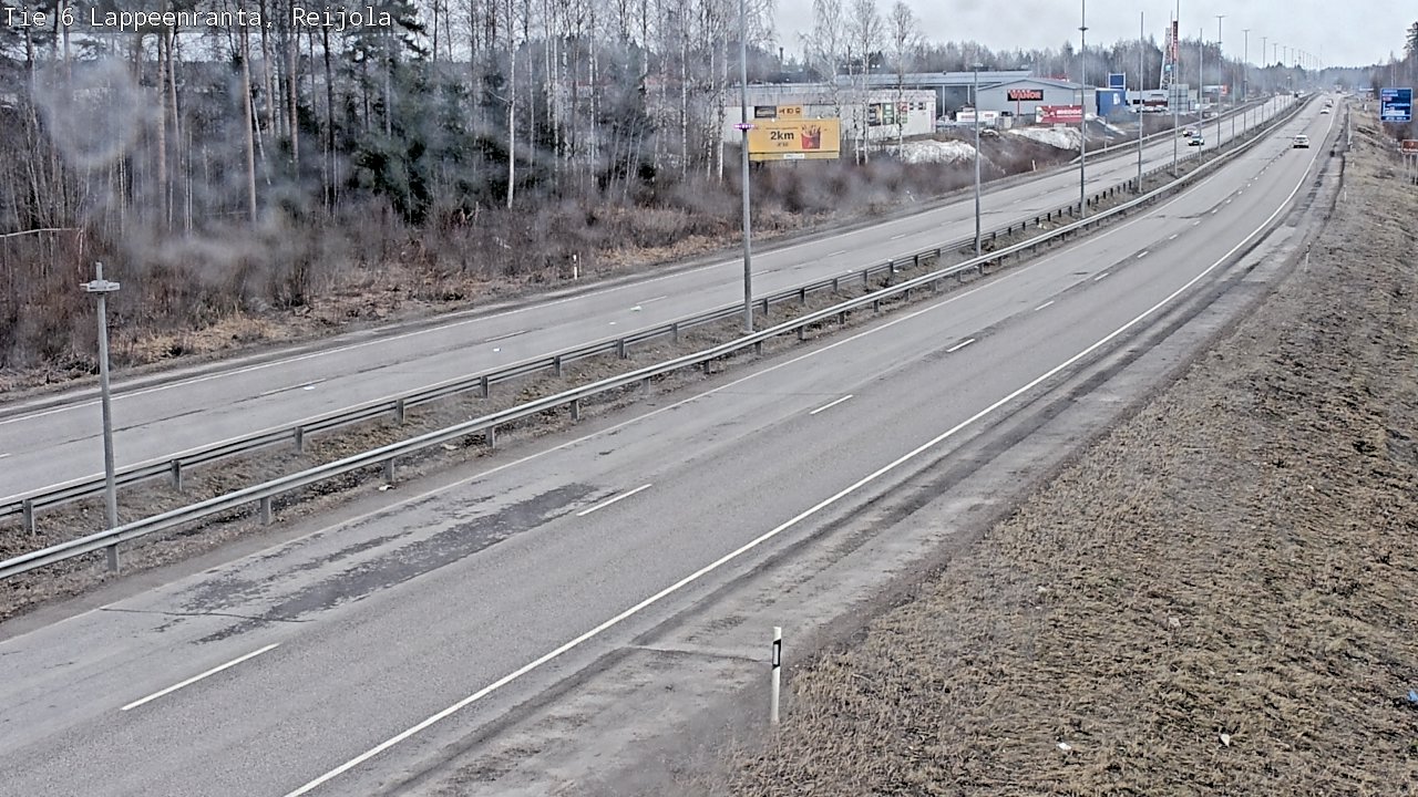 Kelikamerat Kuva Tie 6 Lappeenranta, Reijola, Lappeenranta, Etelä-Karjala