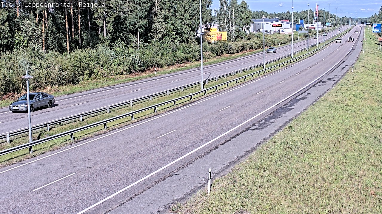 Kelikamerat Kuva Tie 6 Lappeenranta, Reijola, Lappeenranta, Etelä-Karjala