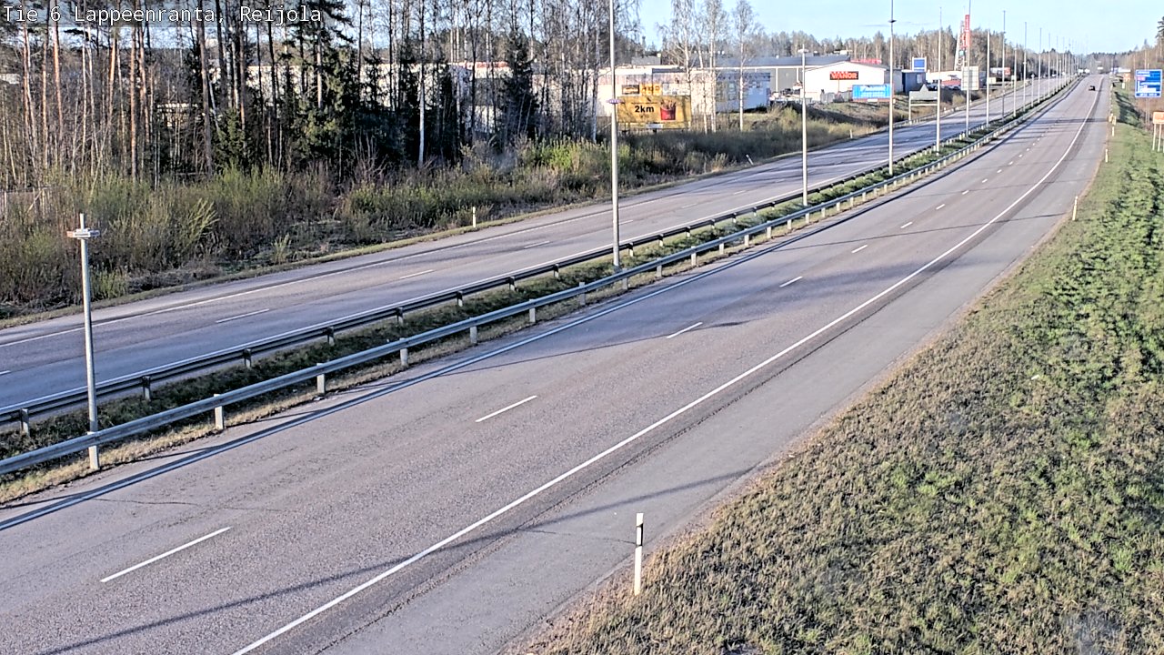 Kelikamerat Kuva Tie 6 Lappeenranta, Reijola, Lappeenranta, Etelä-Karjala