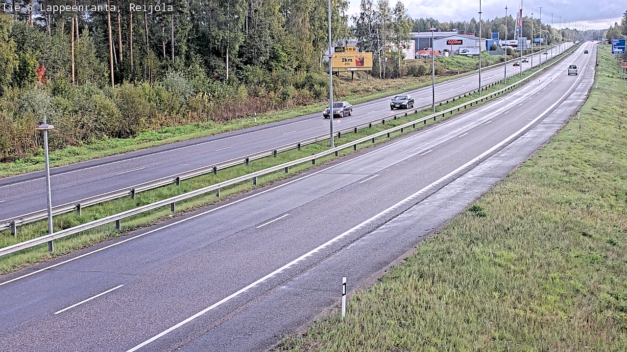 Kelikamerat Kuva Tie 6 Lappeenranta, Reijola, Lappeenranta, Etelä-Karjala