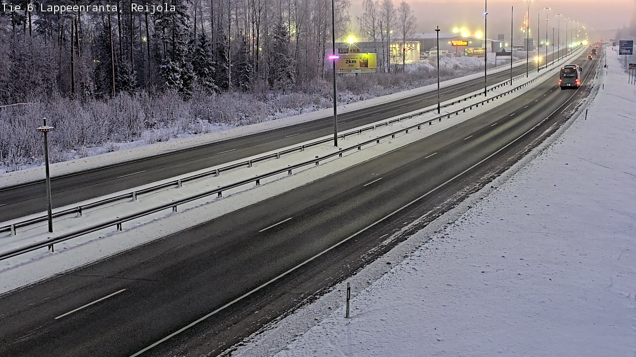 Kelikamerat Kuva Tie 6 Lappeenranta, Reijola, Lappeenranta, Etelä-Karjala