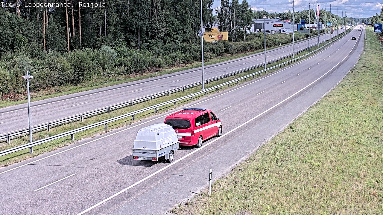 Kelikamerat Kuva Tie 6 Lappeenranta, Reijola, Lappeenranta, Etelä-Karjala
