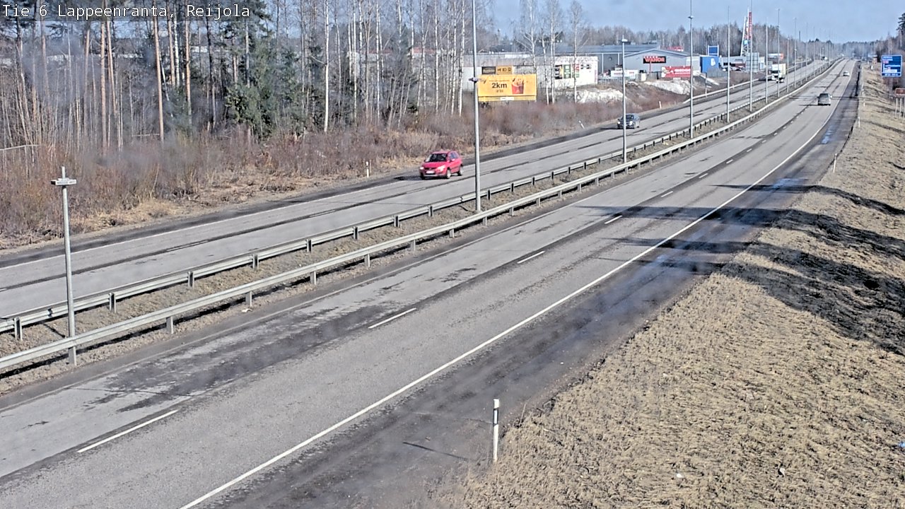 Kelikamerat Kuva Tie 6 Lappeenranta, Reijola, Lappeenranta, Etelä-Karjala