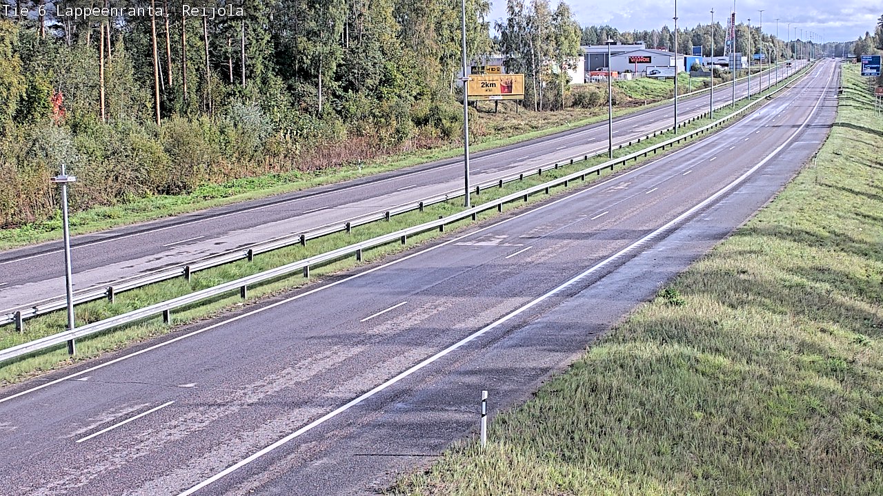 Kelikamerat Kuva Tie 6 Lappeenranta, Reijola, Lappeenranta, Etelä-Karjala