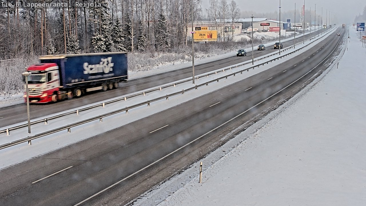 Kelikamerat Kuva Tie 6 Lappeenranta, Reijola, Lappeenranta, Etelä-Karjala
