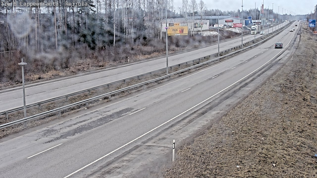 Kelikamerat Kuva Tie 6 Lappeenranta, Reijola, Lappeenranta, Etelä-Karjala