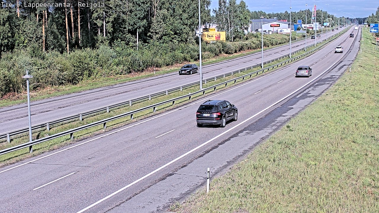Kelikamerat Kuva Tie 6 Lappeenranta, Reijola, Lappeenranta, Etelä-Karjala