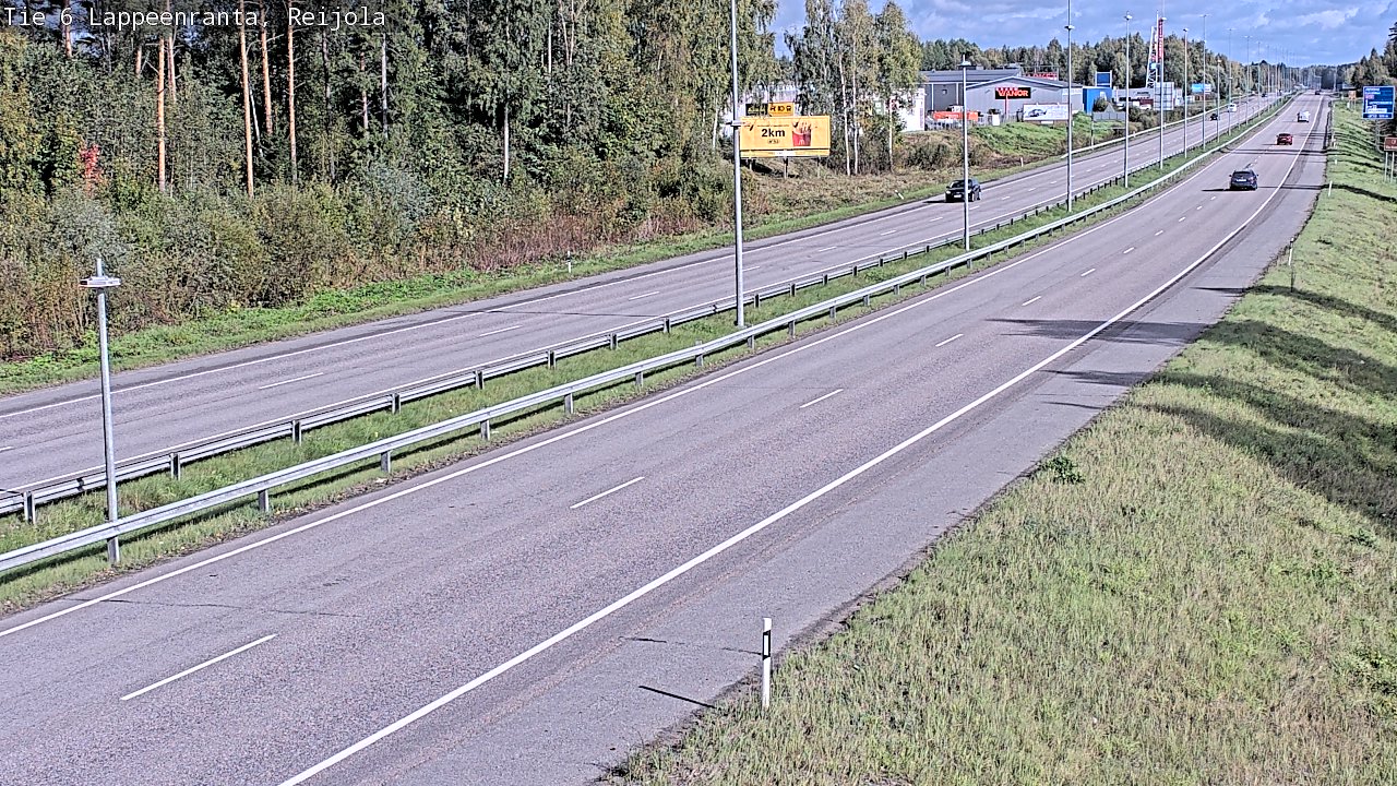 Kelikamerat Kuva Tie 6 Lappeenranta, Reijola, Lappeenranta, Etelä-Karjala