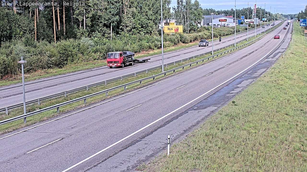 Kelikamerat Kuva Tie 6 Lappeenranta, Reijola, Lappeenranta, Etelä-Karjala