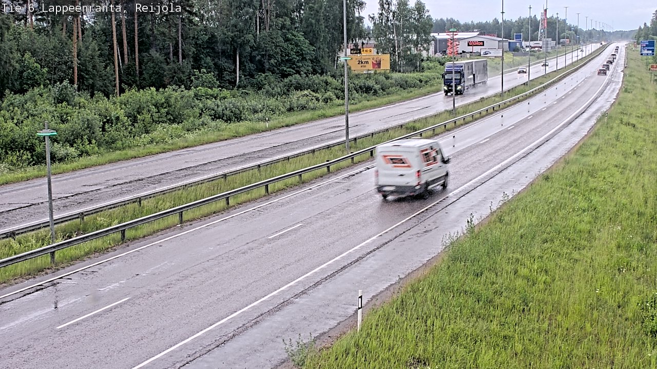 Kelikamerat Kuva Tie 6 Lappeenranta, Reijola, Lappeenranta, Etelä-Karjala