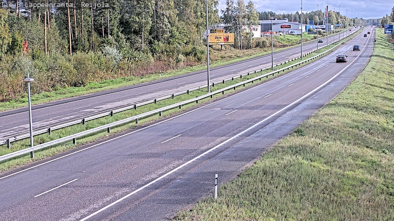 Kelikamerat Kuva Tie 6 Lappeenranta, Reijola, Lappeenranta, Etelä-Karjala
