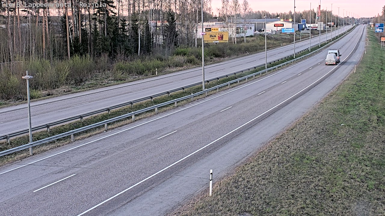 Kelikamerat Kuva Tie 6 Lappeenranta, Reijola, Lappeenranta, Etelä-Karjala