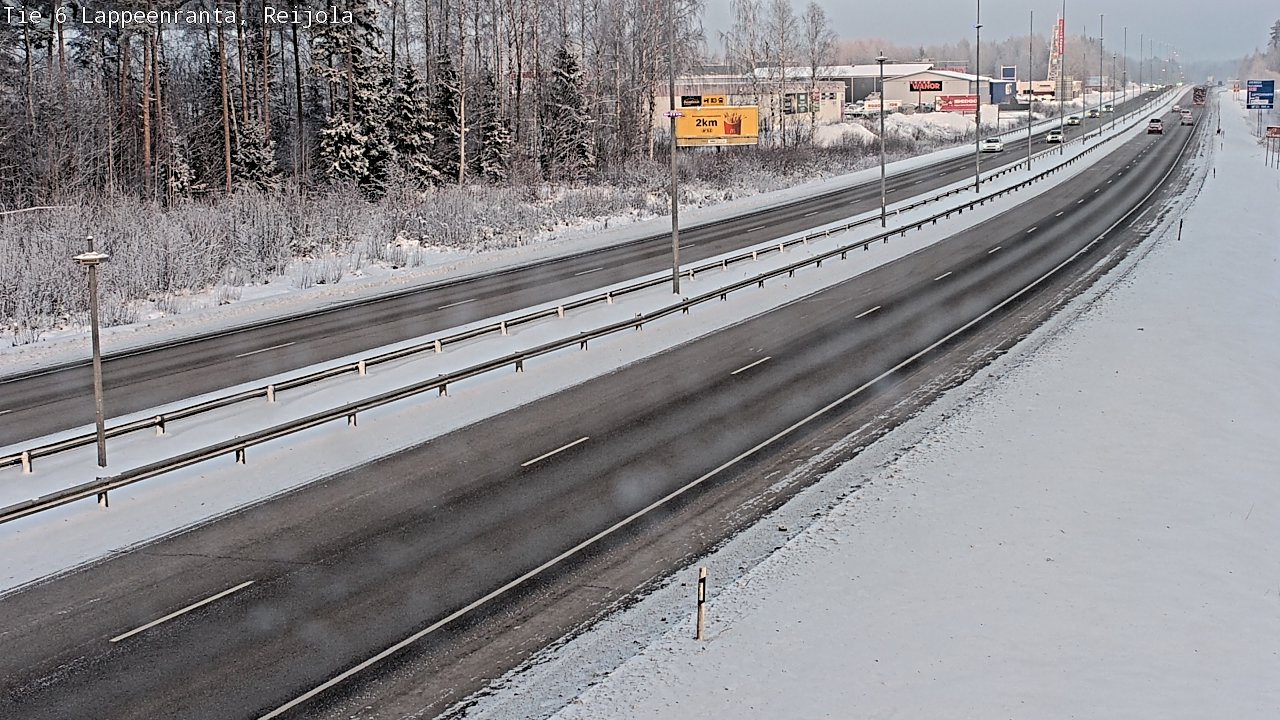 Kelikamerat Kuva Tie 6 Lappeenranta, Reijola, Lappeenranta, Etelä-Karjala