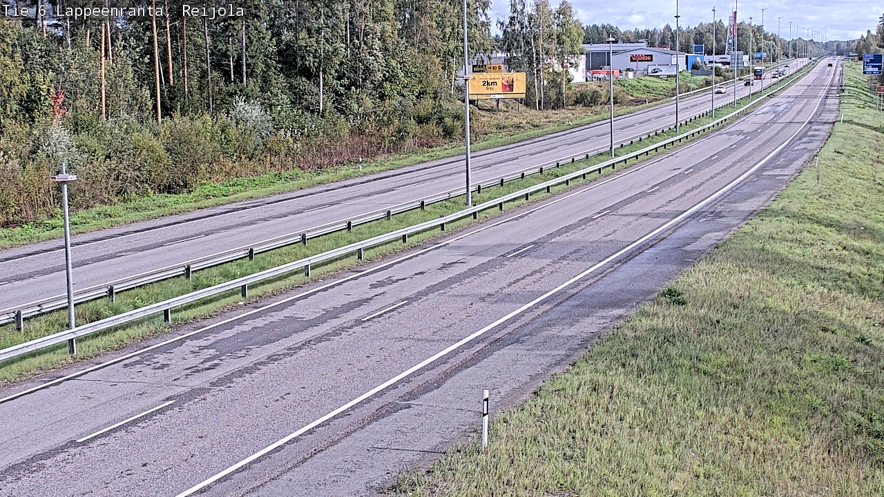 Kelikamerat Kuva Tie 6 Lappeenranta, Reijola, Lappeenranta, Etelä-Karjala