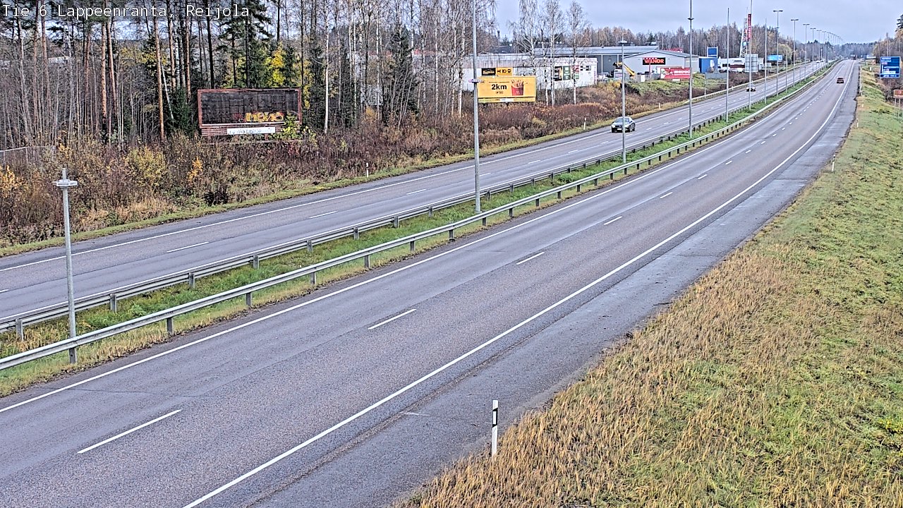 Kelikamerat Kuva Tie 6 Lappeenranta, Reijola, Lappeenranta, Etelä-Karjala