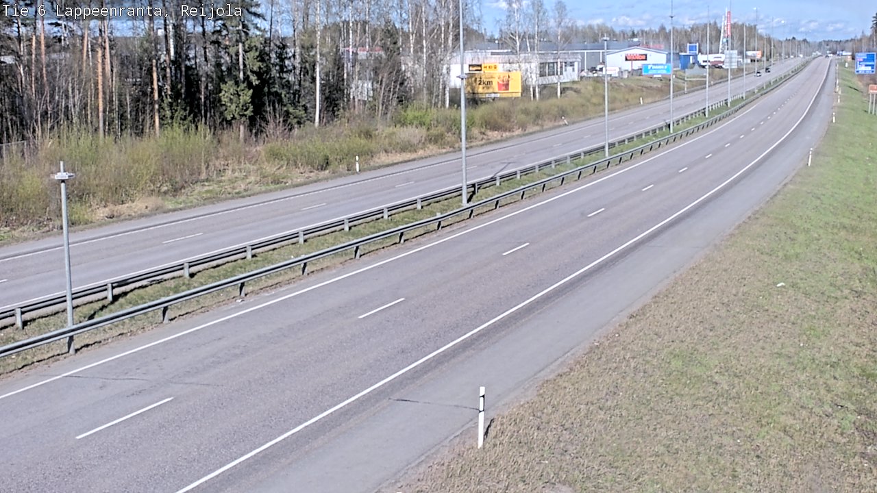 Kelikamerat Kuva Tie 6 Lappeenranta, Reijola, Lappeenranta, Etelä-Karjala