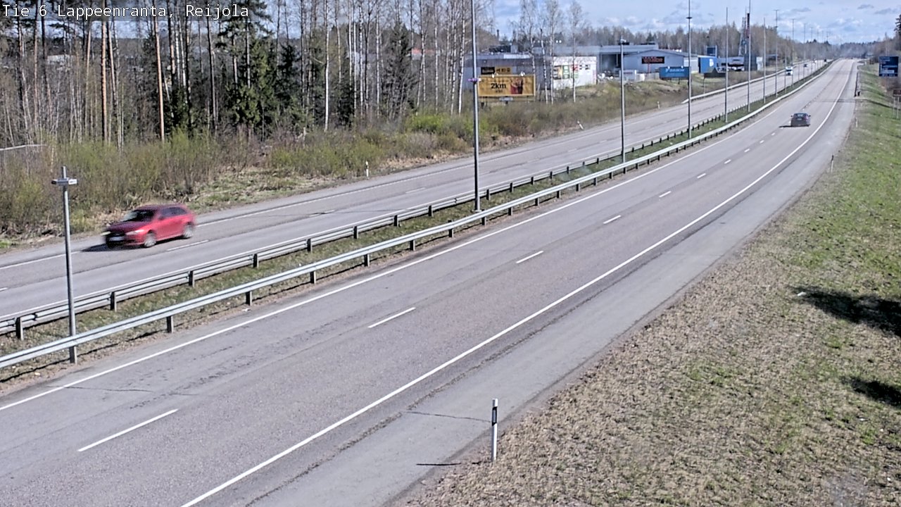 Kelikamerat Kuva Tie 6 Lappeenranta, Reijola, Lappeenranta, Etelä-Karjala