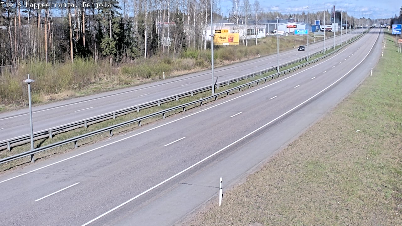 Kelikamerat Kuva Tie 6 Lappeenranta, Reijola, Lappeenranta, Etelä-Karjala