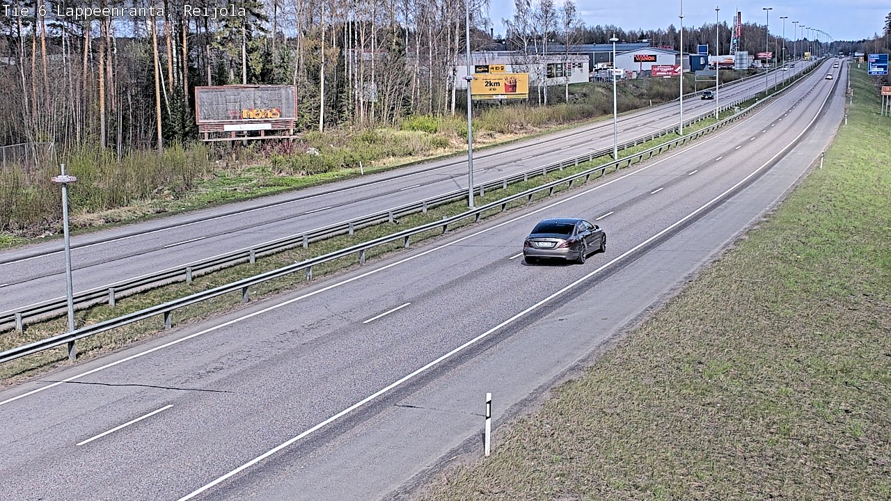 Kelikamerat Kuva Tie 6 Lappeenranta, Reijola, Lappeenranta, Etelä-Karjala