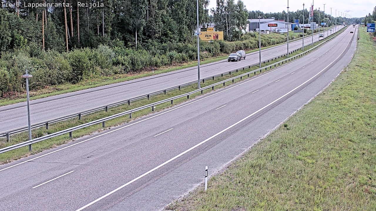 Kelikamerat Kuva Tie 6 Lappeenranta, Reijola, Lappeenranta, Etelä-Karjala