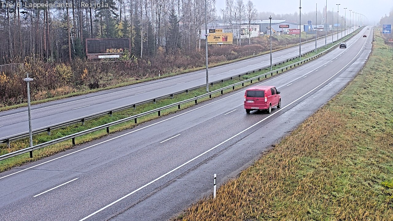 Kelikamerat Kuva Tie 6 Lappeenranta, Reijola, Lappeenranta, Etelä-Karjala