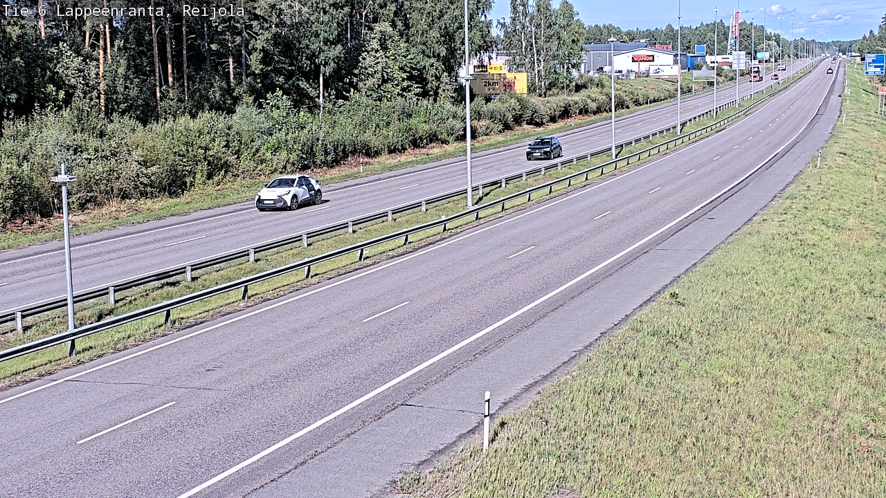 Kelikamerat Kuva Tie 6 Lappeenranta, Reijola, Lappeenranta, Etelä-Karjala
