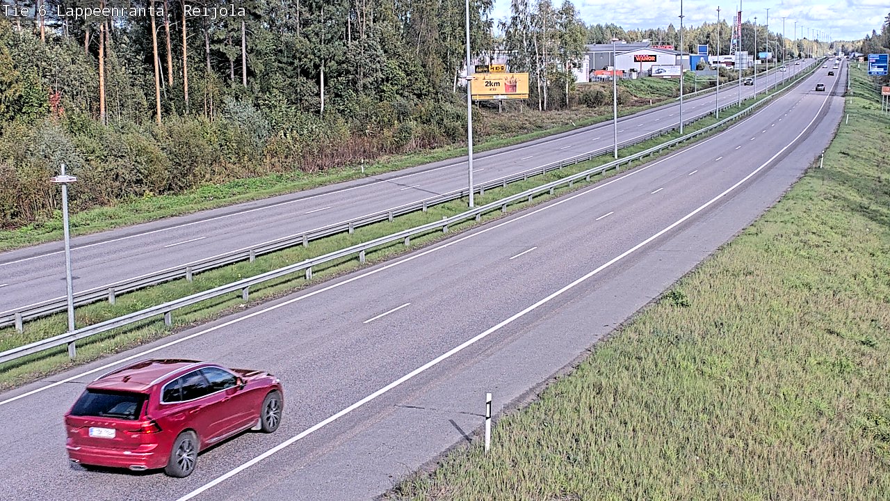 Kelikamerat Kuva Tie 6 Lappeenranta, Reijola, Lappeenranta, Etelä-Karjala