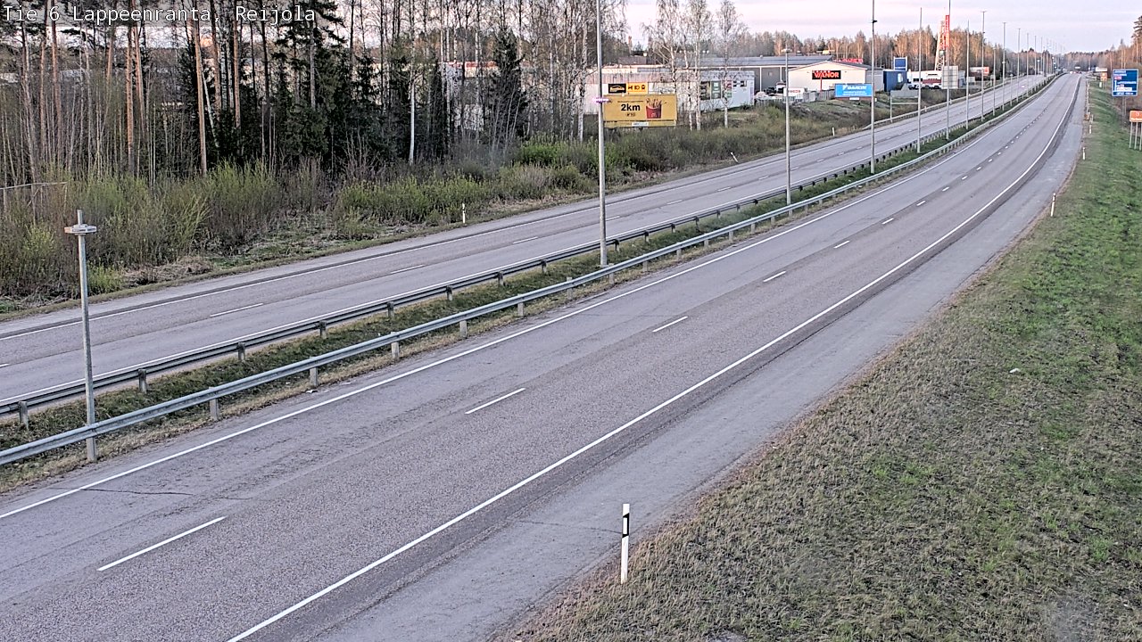 Kelikamerat Kuva Tie 6 Lappeenranta, Reijola, Lappeenranta, Etelä-Karjala