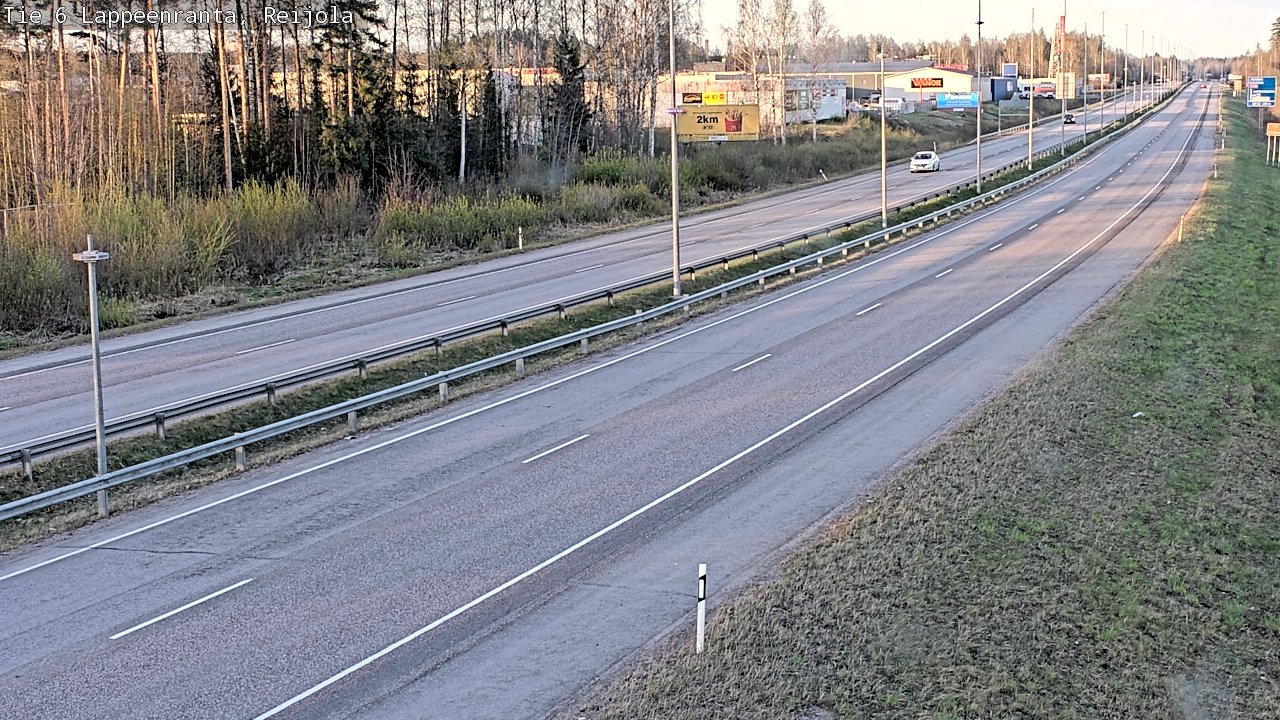 Kelikamerat Kuva Tie 6 Lappeenranta, Reijola, Lappeenranta, Etelä-Karjala