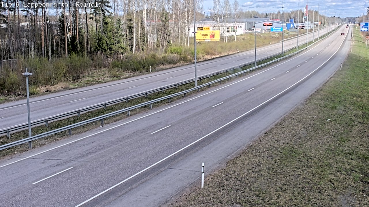 Kelikamerat Kuva Tie 6 Lappeenranta, Reijola, Lappeenranta, Etelä-Karjala