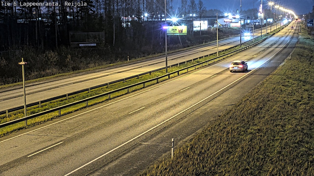 Kelikamerat Kuva Tie 6 Lappeenranta, Reijola, Lappeenranta, Etelä-Karjala