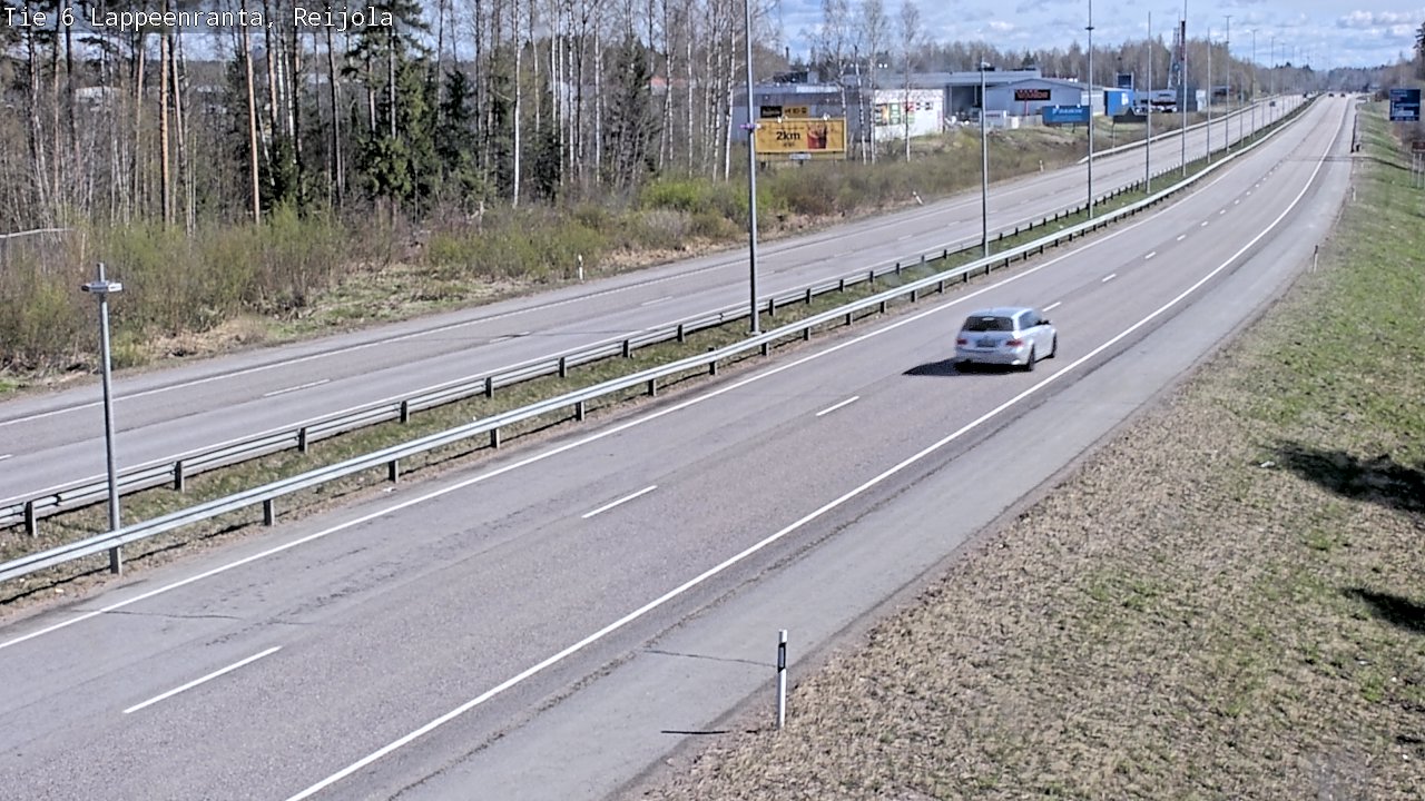 Kelikamerat Kuva Tie 6 Lappeenranta, Reijola, Lappeenranta, Etelä-Karjala