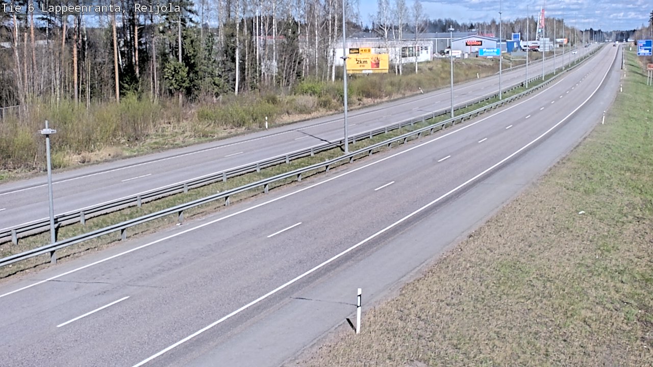 Kelikamerat Kuva Tie 6 Lappeenranta, Reijola, Lappeenranta, Etelä-Karjala