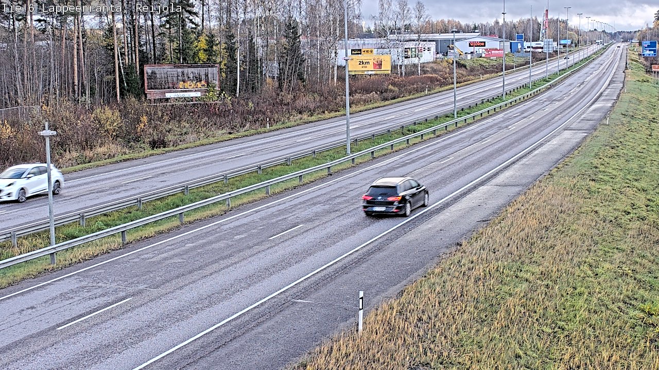 Kelikamerat Kuva Tie 6 Lappeenranta, Reijola, Lappeenranta, Etelä-Karjala