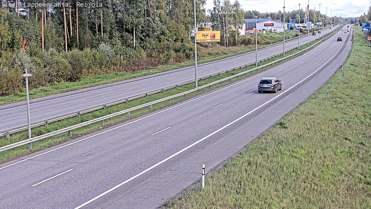 Kelikamerat Kuva Tie 6 Lappeenranta, Reijola, Lappeenranta, Etelä-Karjala