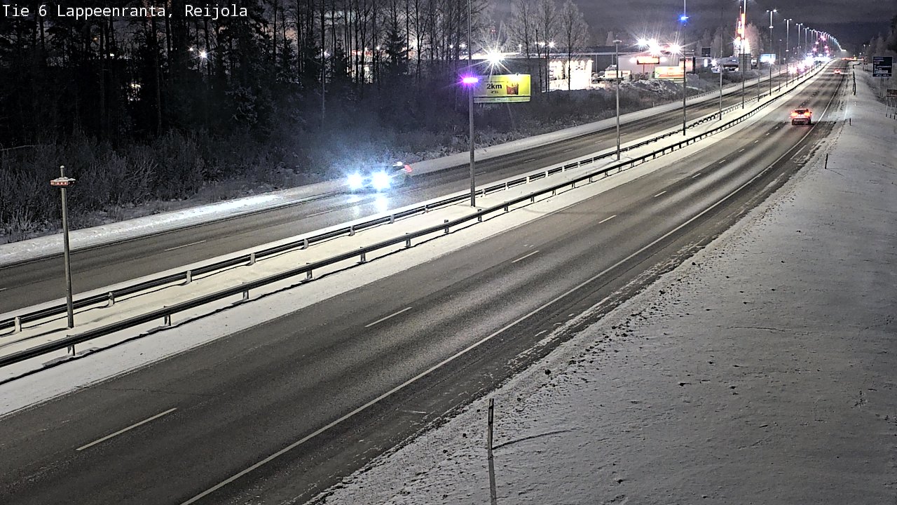 Kelikamerat Kuva Tie 6 Lappeenranta, Reijola, Lappeenranta, Etelä-Karjala