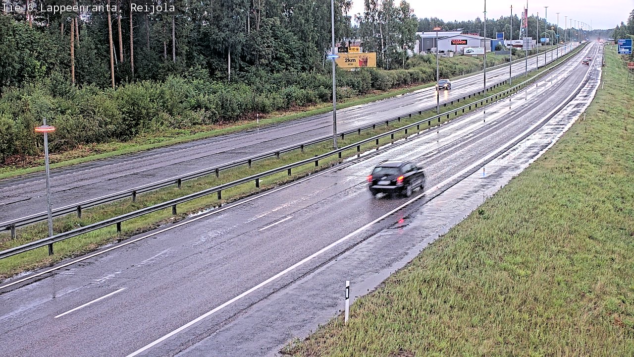 Kelikamerat Kuva Tie 6 Lappeenranta, Reijola, Lappeenranta, Etelä-Karjala